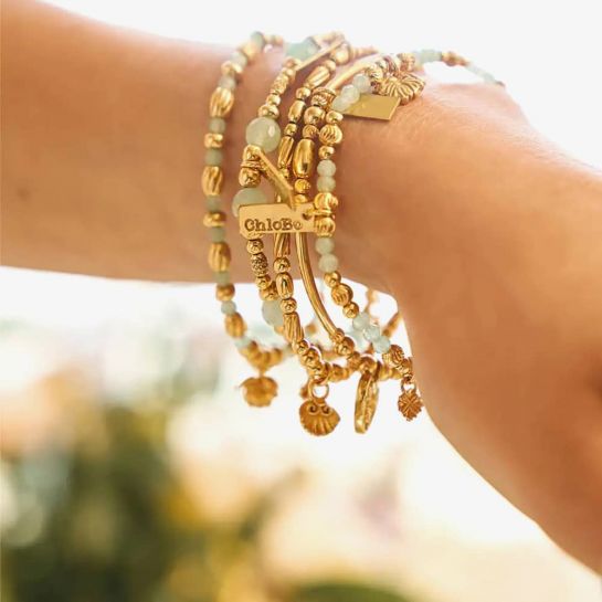 ChloBo Gold Travel Seeker Bracelet