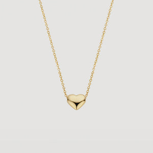 Blush 14ct Gold Heart Necklace