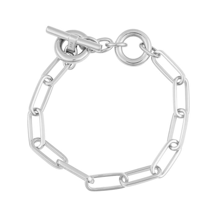 Chunky Link T-Bar Bracelet