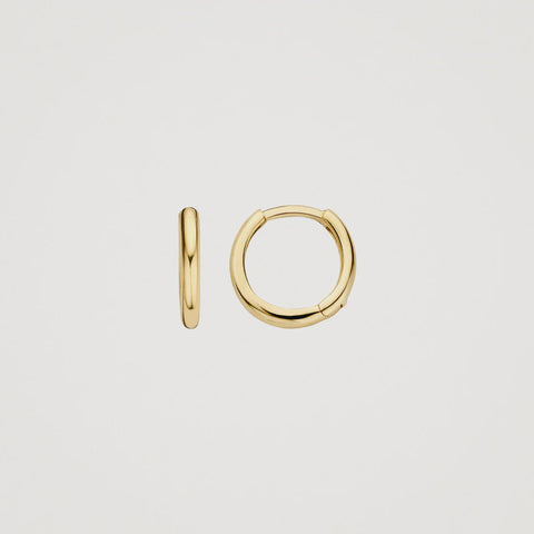 Blush AP 14ct Gold 1.5mm Huggie Hoop Earrings