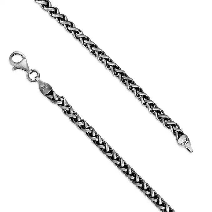 22" Oxidised Men's Chain