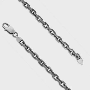 Sterling Silver Oxidised Chain