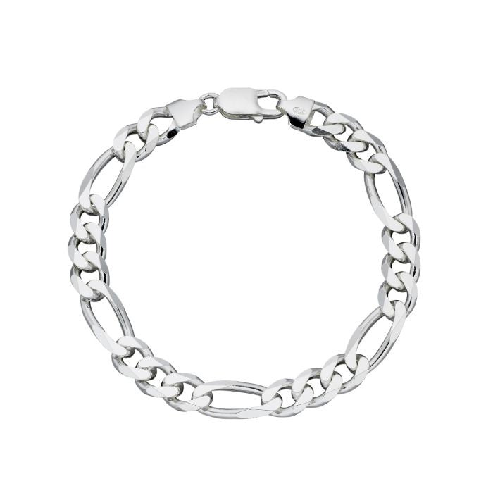 Heavyweight Figaro Bracelet 22cm