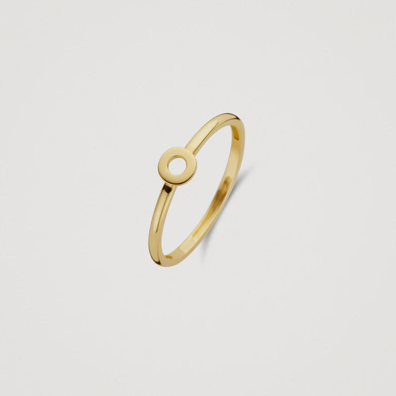 Blush AP 14ct Gold 'O' Stacking Ring