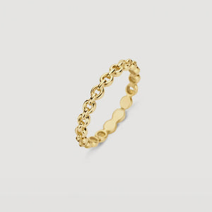 Blush AP 14ct Gold Chain 2.7mm Stacking Ring