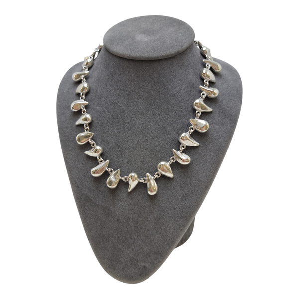 Sterling Silver Shark Tooth Necklace