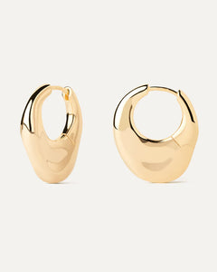 PDPAOLA Gold Volcano Hoops