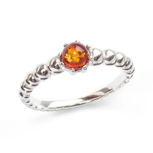 Amber Bobble Ring