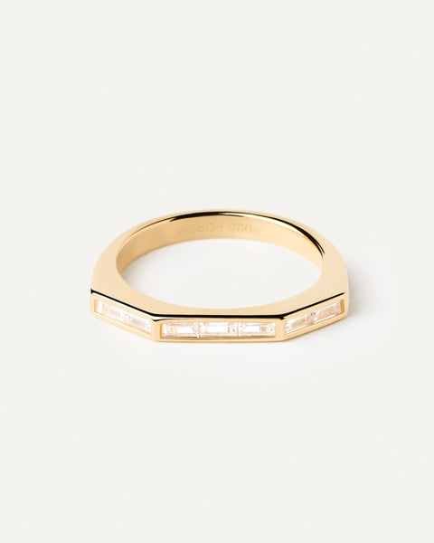 PDPAOLA Gold Bari Ring