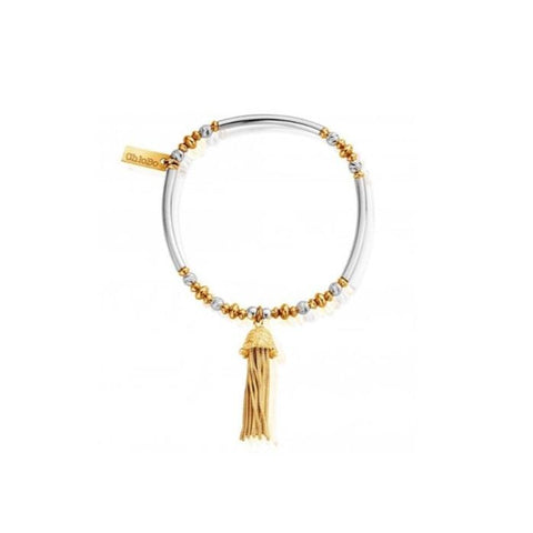 ChloBo Mix Tassel Silver & Gold