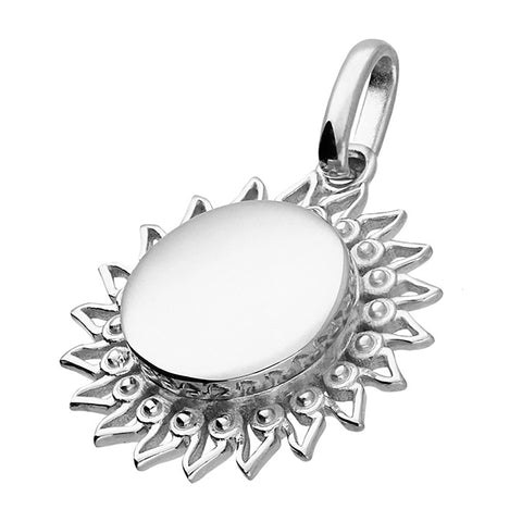 Sterling Silver Sun Necklace